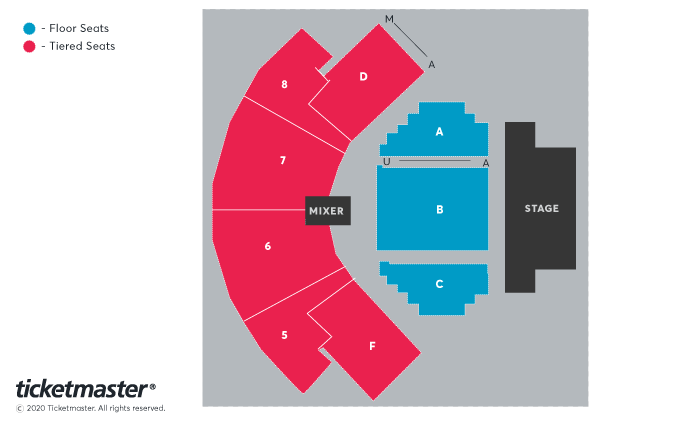What's Love Got To Do With It? Seating Plan at Utilita Arena Birmingham