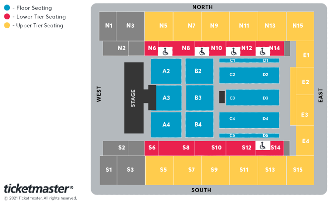 The Masked Singer Live Uk Tour 2022 Seating Plan at OVO Arena Wembley