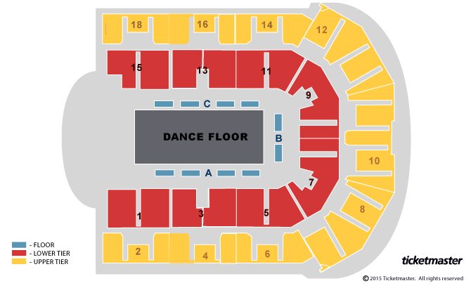 Strictly Come Dancing - The Live Tour 2024 Seating Plan at M&S Bank Arena