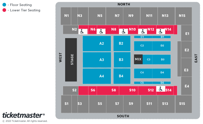 Adnan Sami Seating Plan at OVO Arena Wembley