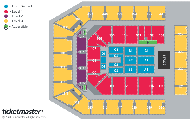 Co Op Live Manchester Seating Plan View From My Seat