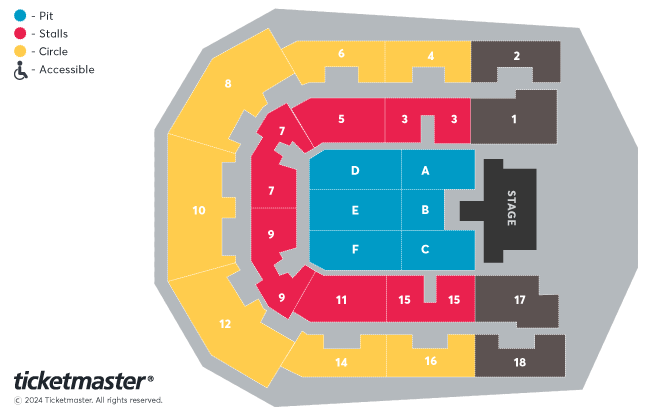 Michael Ball & Alfie Boe: Together At Home Seating Plan at M&S Bank Arena