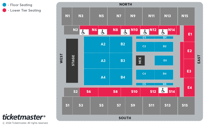 Tom Segura: Come Together Seating Plan at OVO Arena Wembley