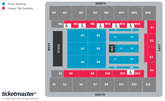 Jeff Dunham: Artificial Intelligence Seating Plan at OVO Arena Wembley