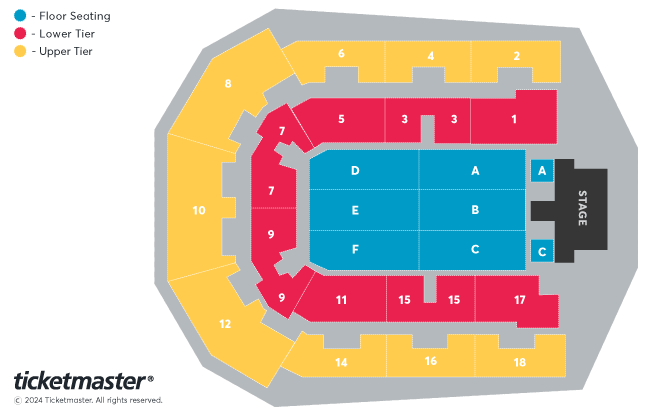 Matt Rife - ProbleMATTic World Tour Seating Plan at M&S Bank Arena