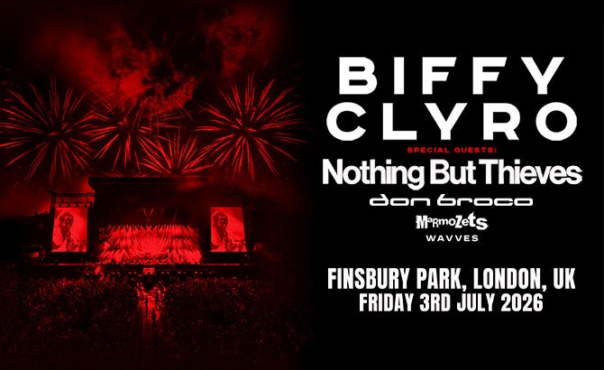 Venue seating chart for Biffy Clyro for reference only