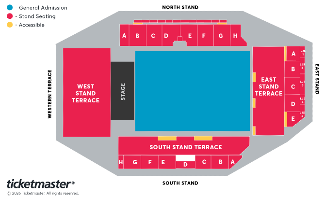 AMT Headingley Rugby Stadium seating chart for Echo and the Bunnymen in Leeds