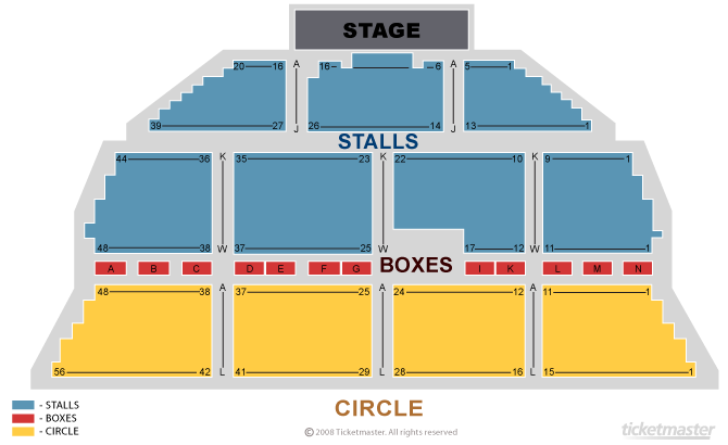 Ellen Theater Seating Chart