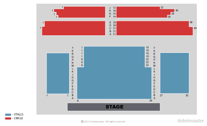 Fountain Theatre Seating Chart