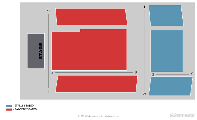 Tivoli Seating Chart