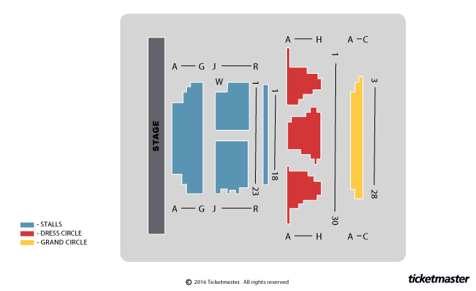 Hippodrome Theatre Seating Chart