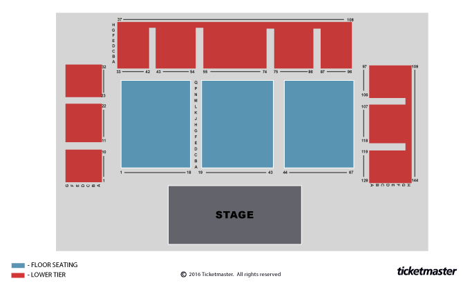 Professor Brian Cox Horizons World Tour Seating Plan at Derby Arena