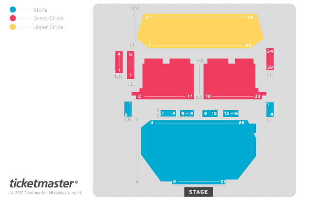 Turner Ballroom Seating Chart