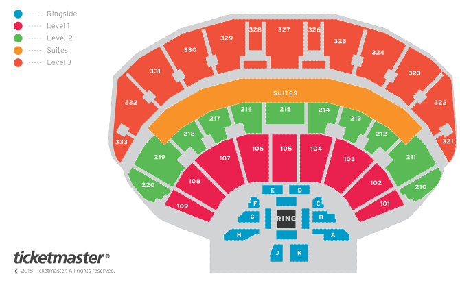 Rugby League Rumble Seating Plan at First Direct Arena