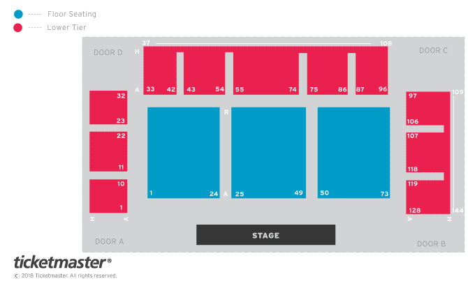 Bill Bailey: Thoughtifier Seating Plan at Derby Arena