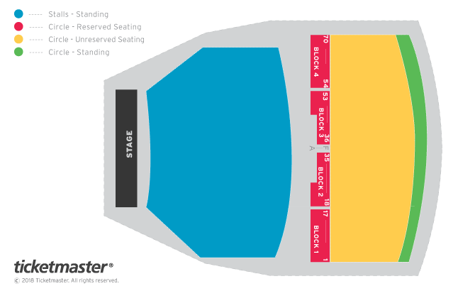 LOONA TOUR [LOONATHEWORLD] Seating Plan at Brixton Academy