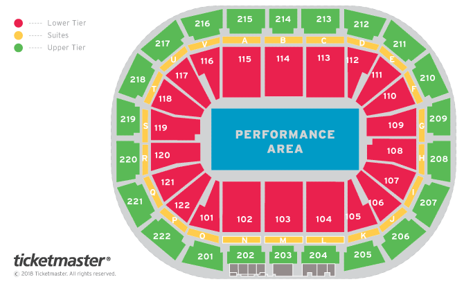 Monster Jam 2019: Manchester UK Seating Plan at Manchester Arena