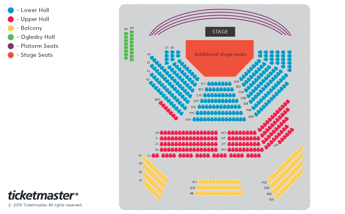 Alhambra Theatre Seating Chart