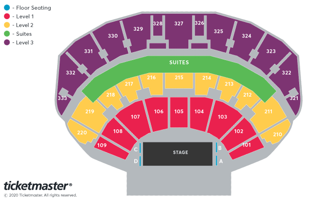 Strictly Come Dancing Live 2022 Seating Plan at First Direct Arena