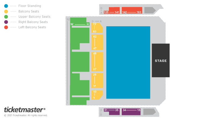Fatboy Slim: We've Come a Long Long Way Together Tour Seating Plan at Bournemouth International Centre