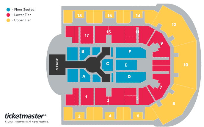 Magic Mike The Arena Tour Seating Plan at M&S Bank Arena