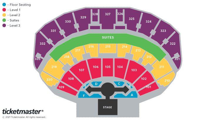 Magic Mike The Arena Tour Seating Plan at First Direct Arena