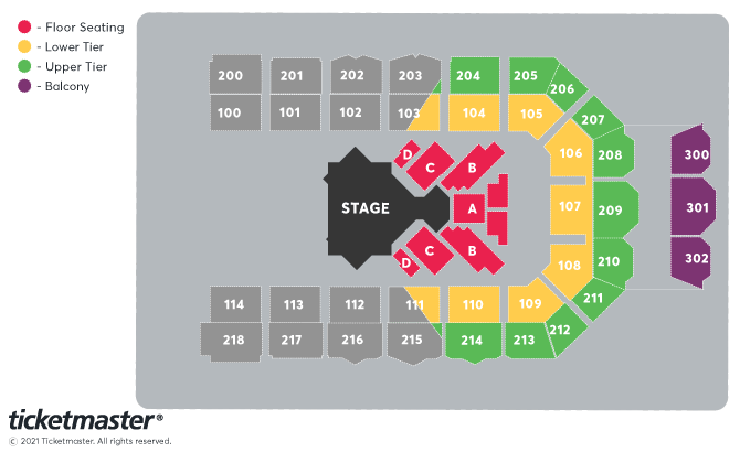 LOL Surprise! Live Seating Plan at Utilita Arena Newcastle