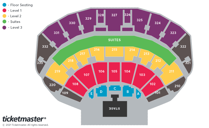 The Masked Singer Live Uk Tour 2022 Seating Plan at First Direct Arena