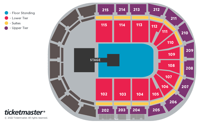 Lizzo: the Special Tour Seating Plan at Manchester Arena