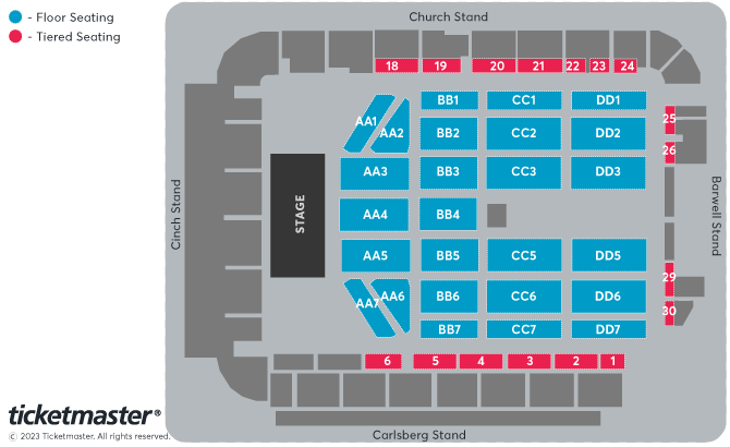 cinch Stadium at Franklin's Gardens - Northampton | Tickets, 2023 Event ...