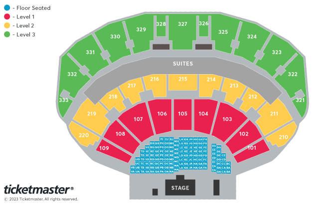 BetMGM Premier League Darts - Premium Package - The Luxury Experience Seating Plan at First Direct Arena