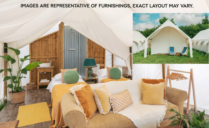 Venue seating chart for Audi Presents Wilderness Festival for reference only