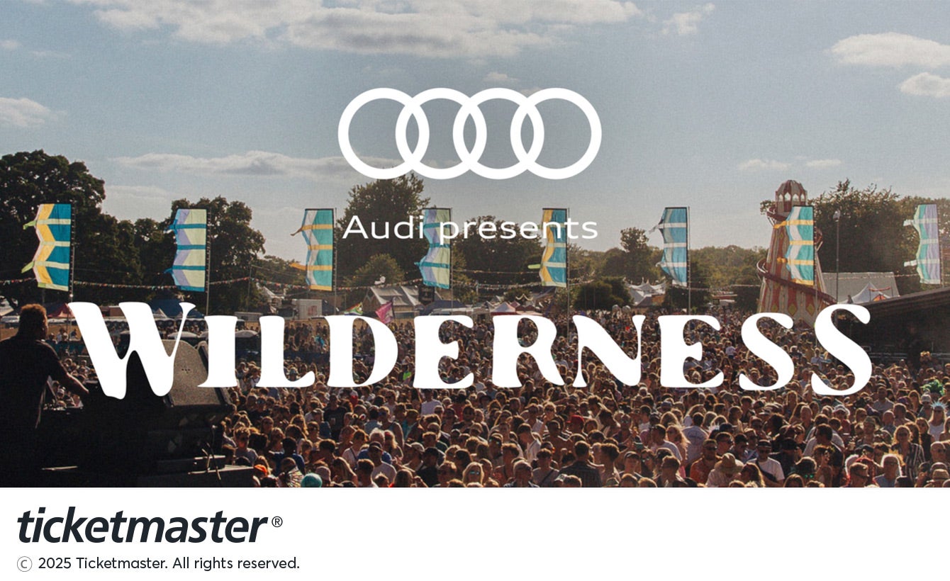 Venue seating chart for Audi Presents Wilderness Festival for reference only