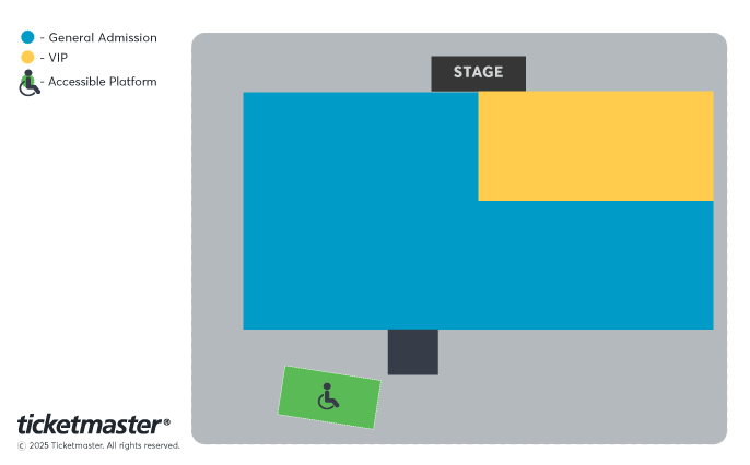 Seat map - The Trentham Estate