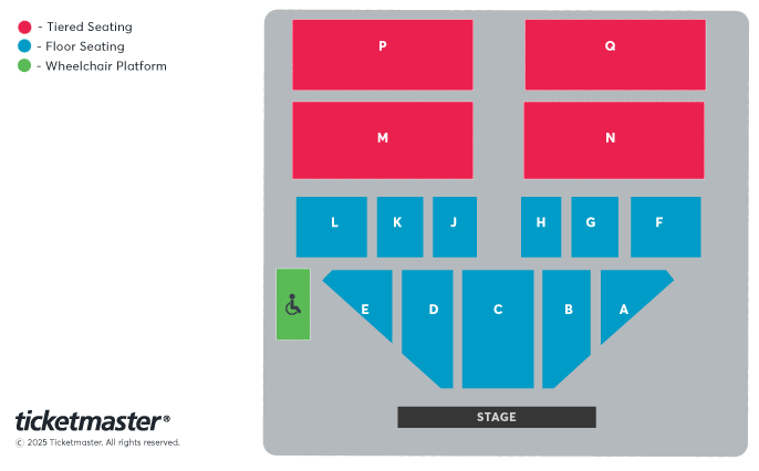 Seat map - The Royal Hospital Chelsea
