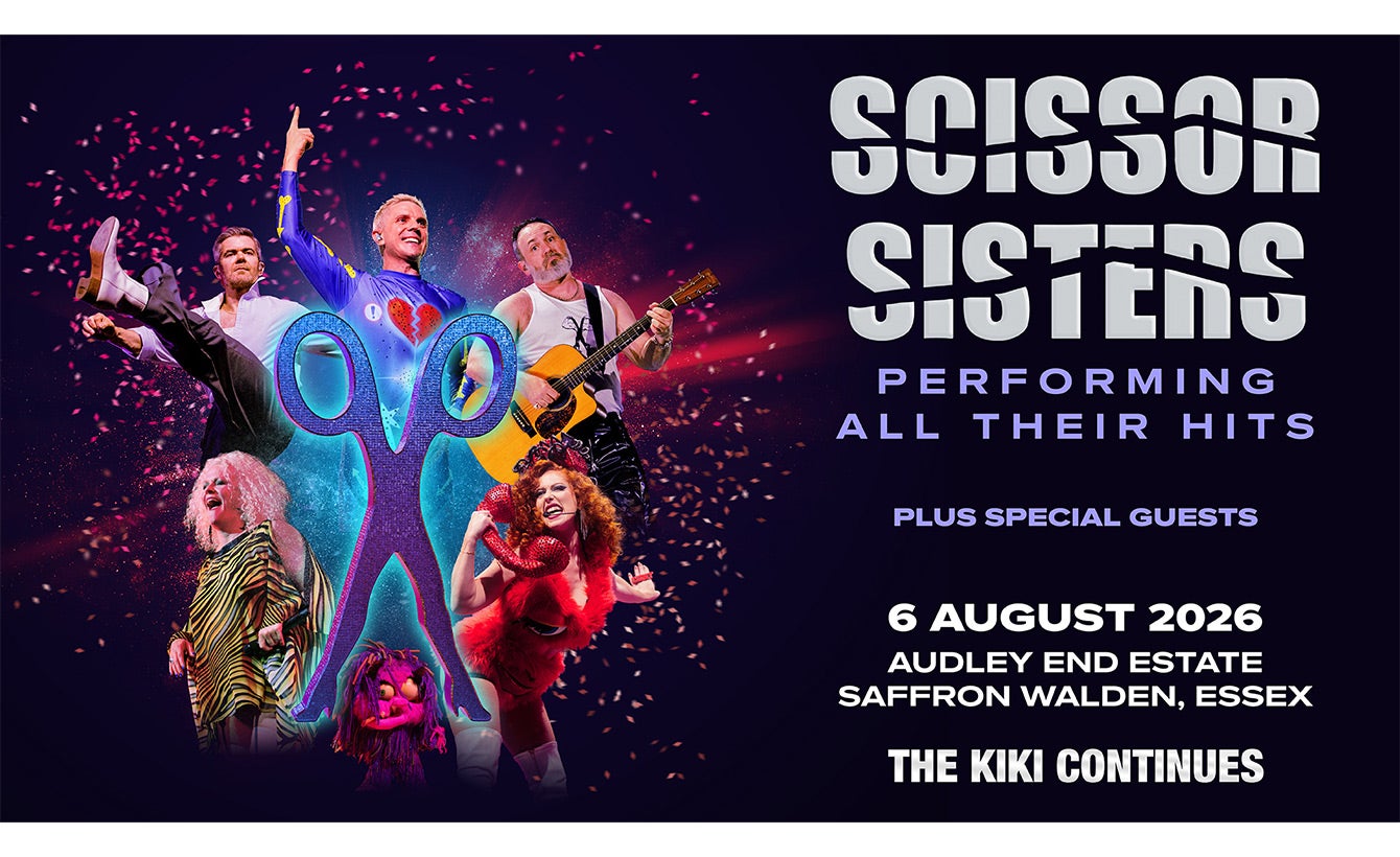 Venue seating chart for Scissor Sisters for reference only