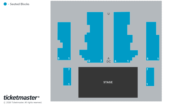 Plan de salle - Shrewsbury Abbey