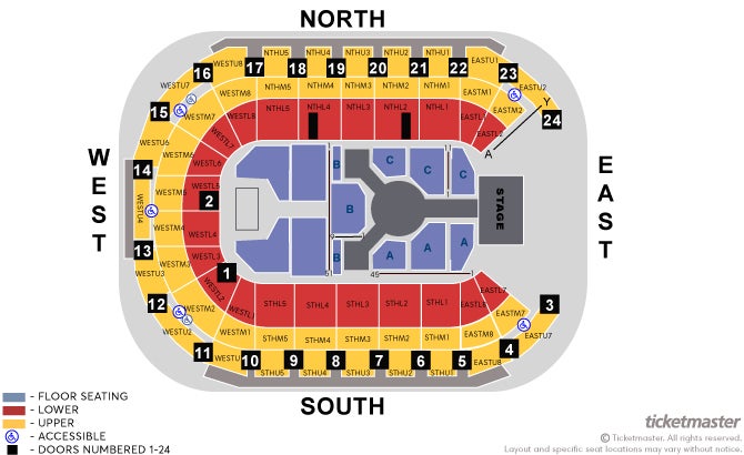 Magic Mike Live Seating Plan at Odyssey Arena