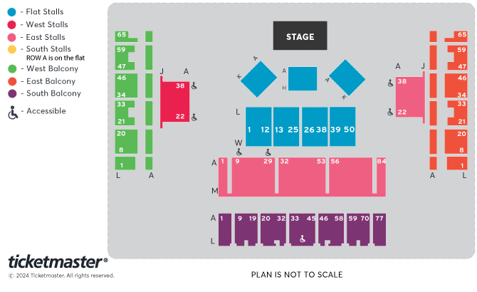 Prem Rawat Seating Plan at The Brighton Centre