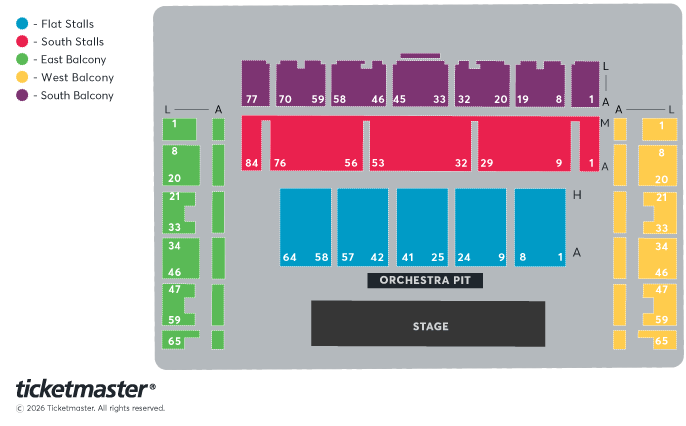 Shen Yun Seating Plan at The Brighton Centre Shen Yun Seating Plan at The Brighton Centre