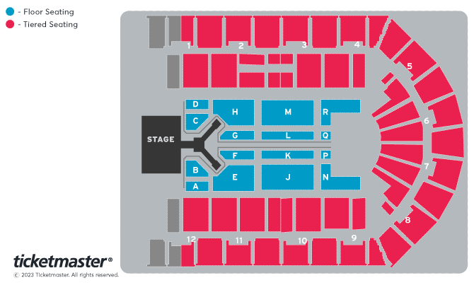 Arena Birmingham Seating Plan | rededuct.com