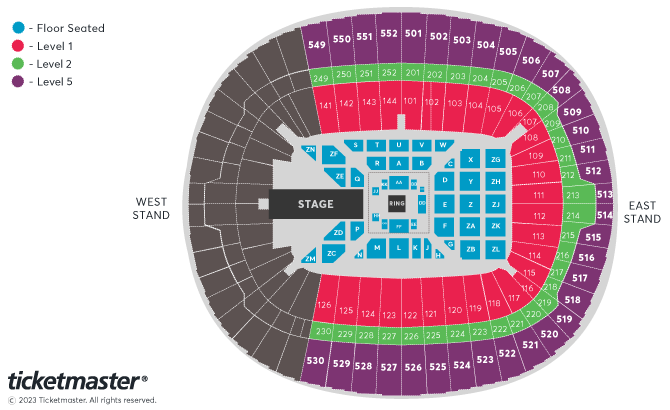 Aew All In 2024 Seating Plan at Wembley Stadium