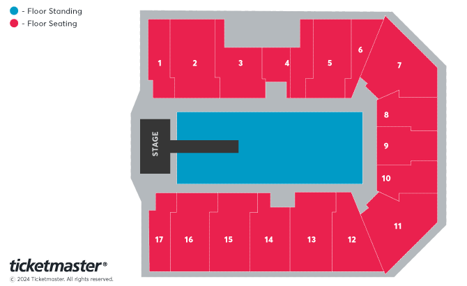 Florence + The Machine: The Everybody Scream Tour Seating Plan at bp pulse LIVE